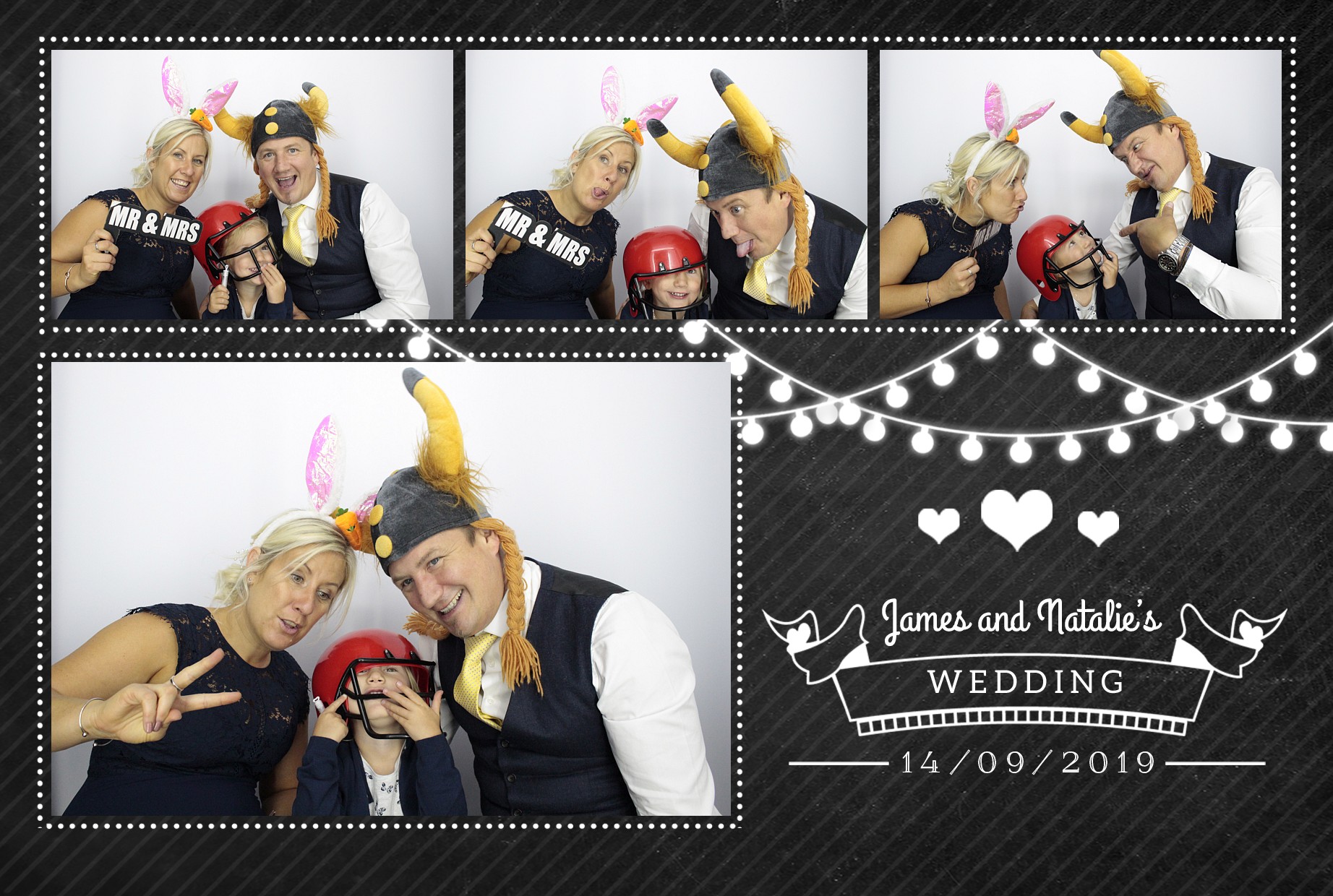 James and Natalie’s Wedding | View more photos from the event at gallery.myphotoboothexperience.co.uk/u/MyPhotoBoothExperienceLtd/James-and-Natalie’s-Wedding
